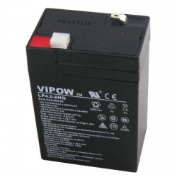 Akumulator żelowy Vipow 6V 4,5Ah HQ BAT0202