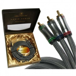 Kabel 3RCA - 3RCA Component 1.8m Gold Edition