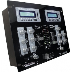mikser Voice Kraft VK-2060 2 x USB, SD, BT, LCD