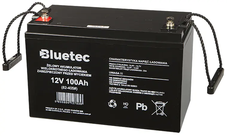 Akumulator żelowy 12V 100Ah BLUETEC