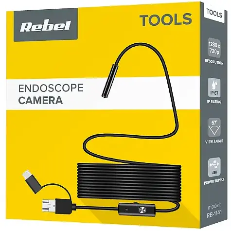 Kamera inspekcyjna Rebel RB-1141 box
