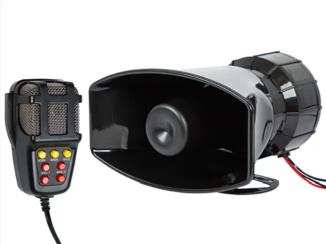 Megafon MP-518 do montażu syrena 7 tonów 108 dB