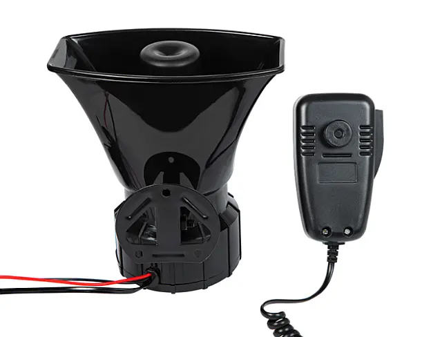 Megafon MP-518 do montażu syrena 7 tonów 108 dB z dołu