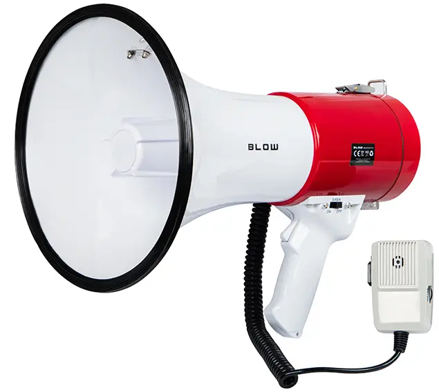 Megafon MP1513 przenośny z mikrofonem