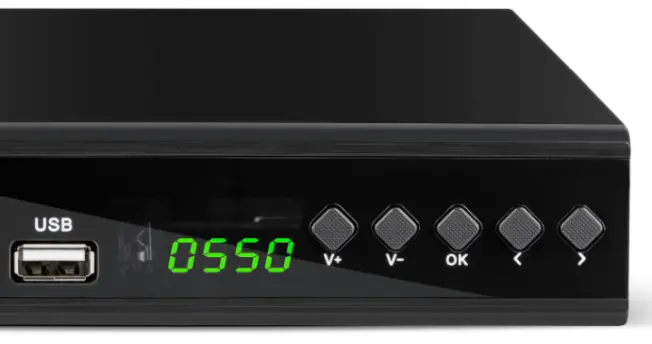 Tuner DVB-T2C Hevc H.265 10 bit Cabletech USB