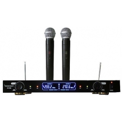 Zestaw 2 mikrofonów bezprzewodowych VK-380