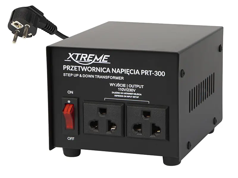 Transformator napięcia Polska-USA i USA-PL 300W