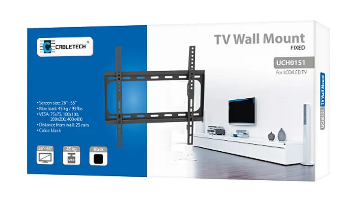 Uchwyt naścienny uniwersalny do TV LED  26-55