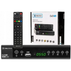 Tuner DVB-T2C Hevc H.265 10 bit Cabletech