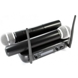 2 mikrofony VHF 2 kanały WR-358LD