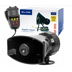 Megafon MP-518 do montażu syrena 7 tonów 108 dB