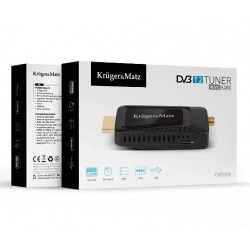 Tuner DVB-T2 HEVC H.265 mini Kruger&Matz KM9998