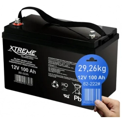 Akumulator żelowy 12V 100Ah XTREME