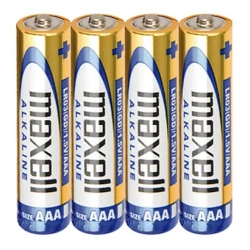 4 sztuki baterie alkaliczne R3 Maxell