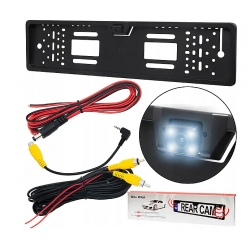 Kamera cofania BVS-547 w ramce tablicy rejestracyjnej